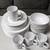 Like new 26 pcs Crate & Barrel glazed porcelain plates bowls dish set 1 thumbnail
