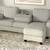 New sofa with reversible chaise & fold down console - 2 color options 8 thumbnail