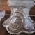 Heavy Cut Crystal Rose Style Punch Bowl with Stand & 8 Cups 6 thumbnail