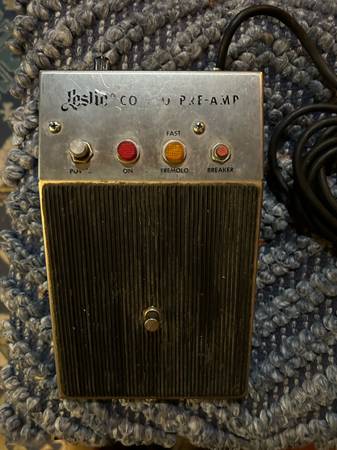 Leslie Preamp Pedal 1