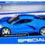 2020 Chevy Corvette C8 Stingray Z51 High-Wing - Blue 1:18 Scale Diecas 2 thumbnail