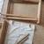 Bamboo footstools (2) with included canvas 4 thumbnail