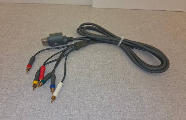 Xbox Microsoft 360 Component OEM AV Cable 1
