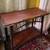 beautiful Rattan Small space entry or occasional, table w/ under shelf 1 thumbnail