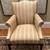 Edward Ferrell Yellow Striped Armchair 1 thumbnail