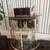 glass bar display cabinet with counter  stools 1 thumbnail