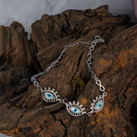 Evil Eye 925 Silver Bracelet 1