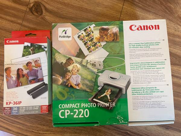Canon compact photo printer 1