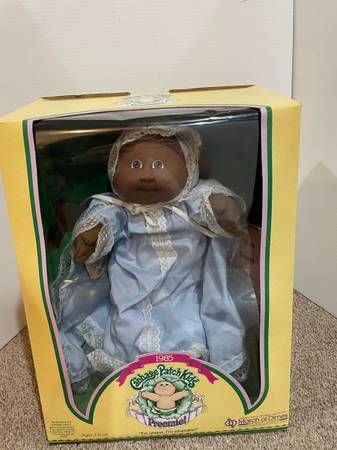 Canbage Patch Preemie Doll . New 1