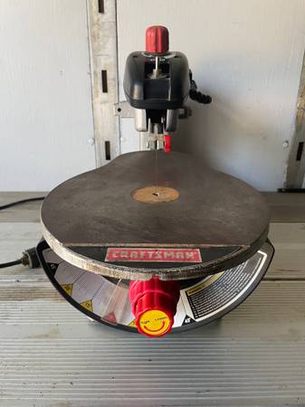 Craftsman 16” scroll saw variable speed, tilt table 1