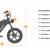 ASAP Zebra Full Suspension Electric Moto Bike BLACK FRIDAY SALE 9 thumbnail