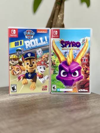 2 Nintendo Switch Games – Paw Patrol + Spyro Trilogy – $35 for Both 1
