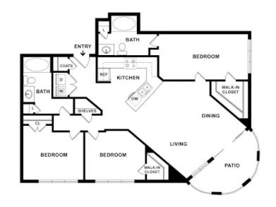 $2,230 / 3br - 1371ft2 - Pets Welcome, Schedule a Tour, Garden Style Tubs (Charlotte)63925335092611122