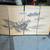 Vintage Asian 4 Panel Painted Screen 1 thumbnail