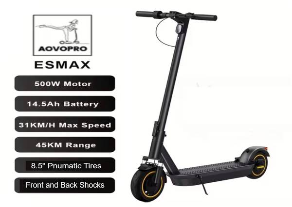 ** NEW **  Aovopro ESMAX  - 500W Electric Scooter 1