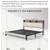 Queen Bed Frame + Memory Foam Mattress + Cover 8 thumbnail