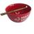 HOT LIKE SIRACHA Large Red Bowl Noodles Holder for Chopsticks 6 thumbnail