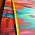 Vibrant Abstract Art Work by Artist Kristy Gammill - 27"L x 36"W 10 thumbnail