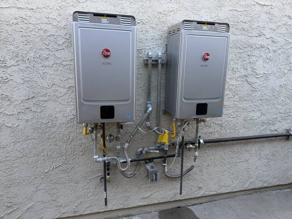 Tankless Water Heater Installation - $800 labor you pay material/tank 1