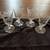 Four (4) Libbey Rock Sharp Crystal Cordial Glasses 1 thumbnail