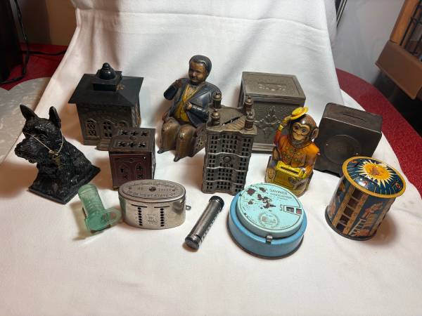 Collection of (13) Vintage Banks 1