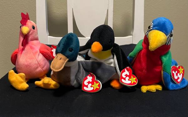 Beanie Baby Birds 1