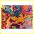 4ft 2in X 7ft 6in 20th Century Black Garden Print Area Rug 8 thumbnail