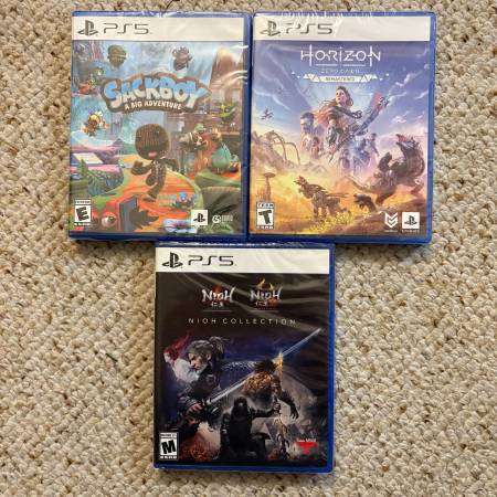 (NEW) Playstation 5 Games 1