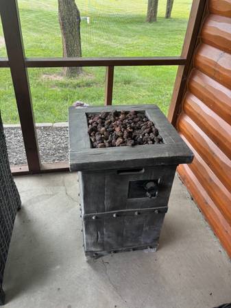 Propane fire pit 1