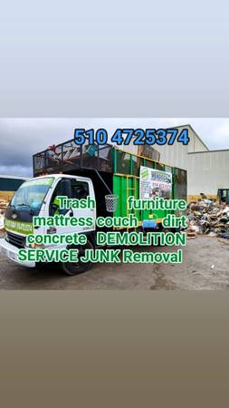 YARD CLEAN UPS ✅️ HAULING JUNK REMOVAL SERVICES ↩️Best  PRICE  ↗️510 1