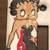 Vintage Handcrafted Enamel Betty Boop Single Light Switch Plate 3 thumbnail