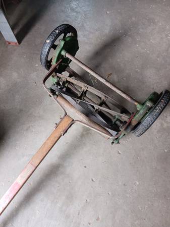 Vintage Push Mower 1