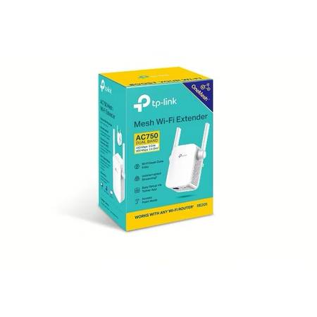 TP-Link AC750 Wi-Fi Range Extender - White (RE205) 1