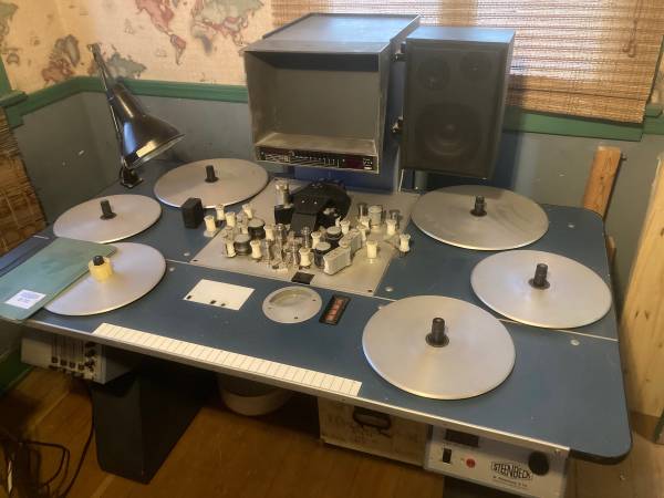 1990’s 35mm steenbeck st 701 6 platter film editing machine editor 1