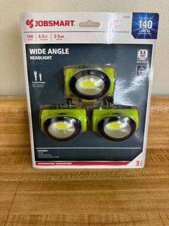 Jobsmart Wide Angle Headlights (3) 1
