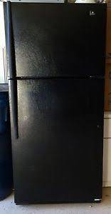 Black Top/Bottom Refrigerator "Same Day Delivery!!!" 1