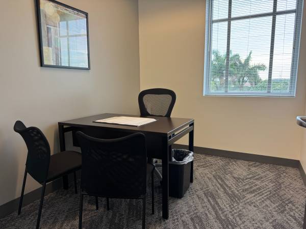 Upgrade your work environment with a private office. 1