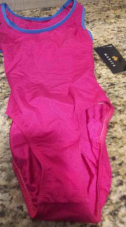 Mariia Razor Back Leotard New! 1