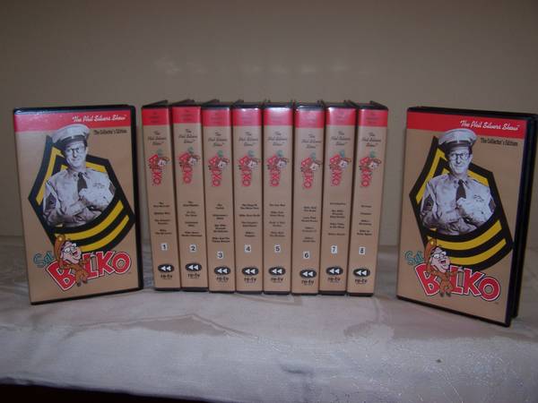 The Phil Silvers Show (Sgt Bilko Show)  VHS tapes 1