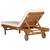 2 WOOD LOUNGE CHAIRS CHAIR CHAISE ROLLING WHEELS FREE DELIVERY CUSHION 9 thumbnail