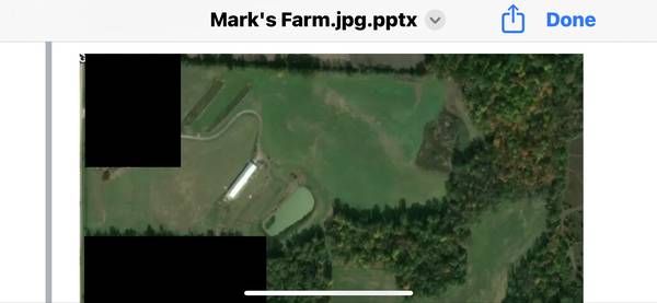 61.25 acres of land. Troy Mo 1