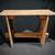 ANTIQUE RUSTIC BENCH/STOOL FROM AMERICAN FRONTIER 1800s—MUSEUM PIECE 2 thumbnail