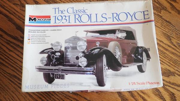 unassembled toy model car 1