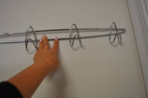 Modern Silver wall hook 1