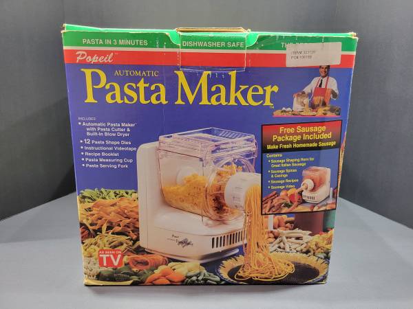 Popeil Automatic Pasta and Sausage Maker New in Box 1