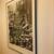 NewYork City 5th Ave. rush hour black & white print framed wall. Art 6 thumbnail