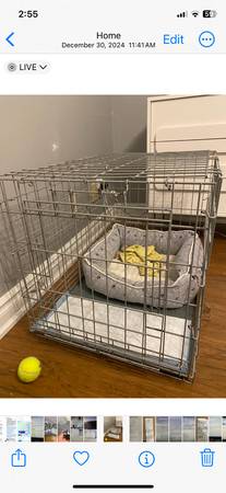 Large Dog crate 1