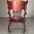 Antique pressed Back Rocker 2 thumbnail