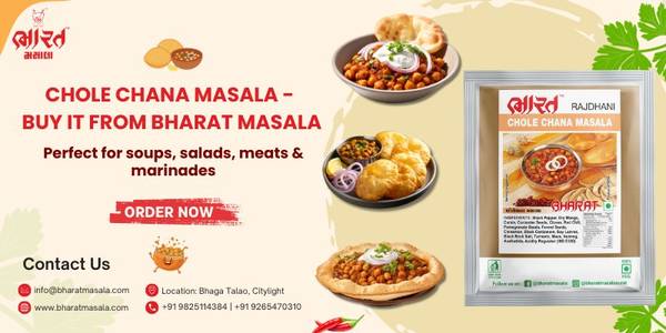 Chole Chana Masala - Buy It from Bharat Masala 1