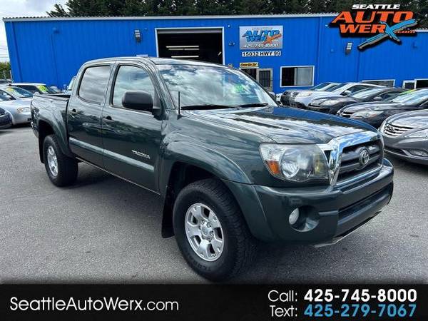 2010 Toyota Tacoma 4WD Double V6 MT (Natl) - $10,995 (Lynnwood Washington)63617339084931120